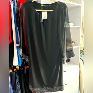 Black dress long sleeve